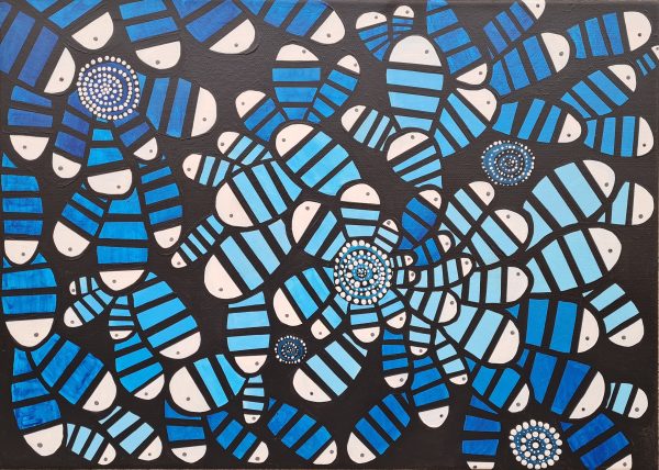 grands poissons 50 x 70 cm (en exposition indisponible). grands poissons 50 x 70 cm (en exposition indisponible).